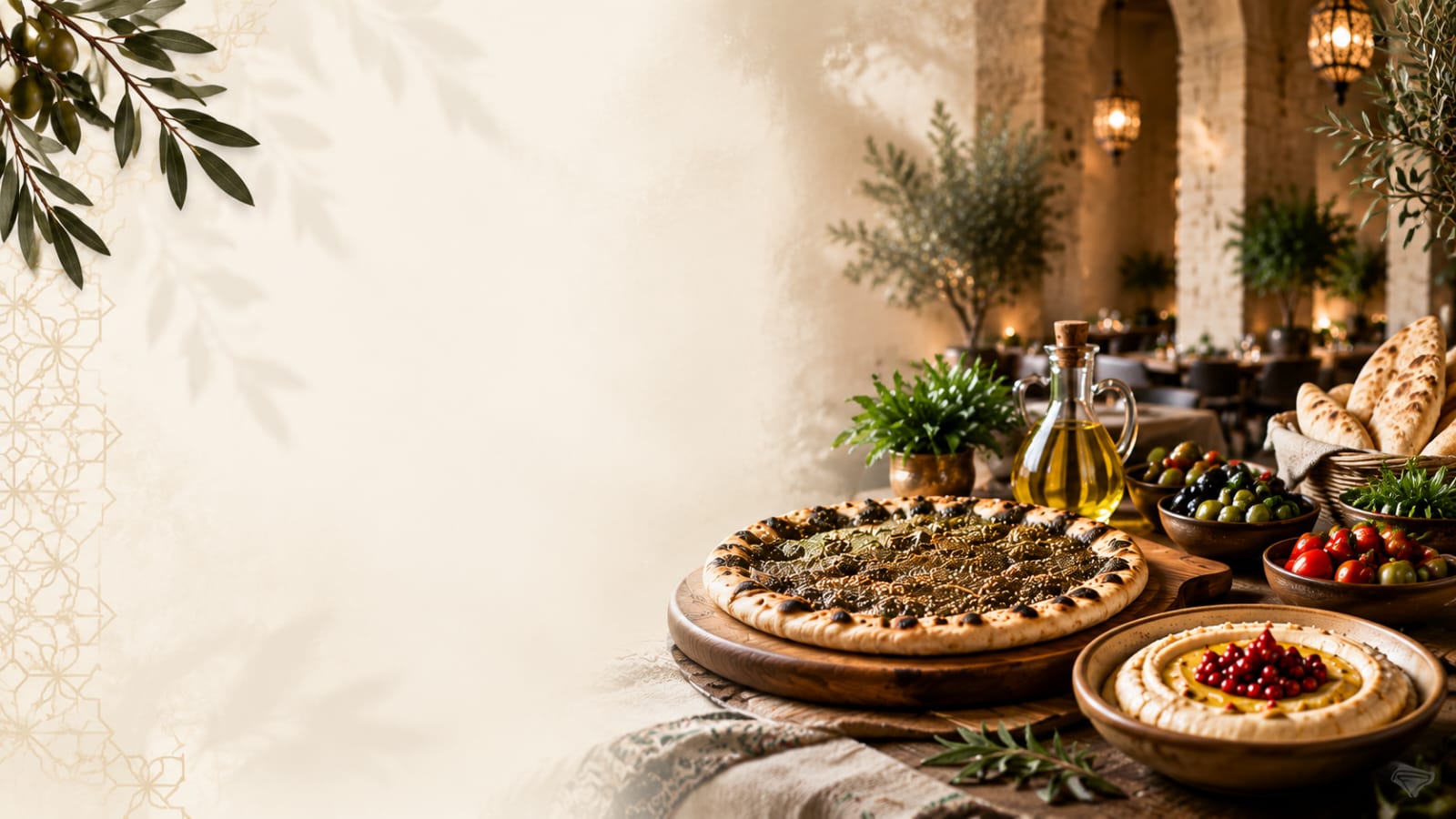 Authentic Lebanese food